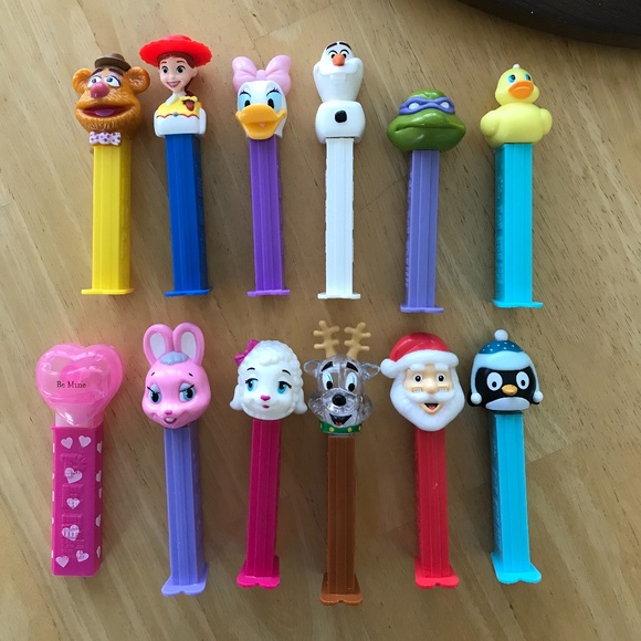 Group of 12 PEZ dispensers